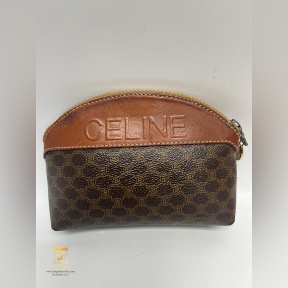 Celine Handbags - 🤎sold🤎Céline macadam pouch